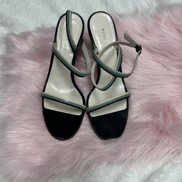MARC JACOBS STRAP HEEL SANDALS SIZE 8.5 - Picture 2 of 5